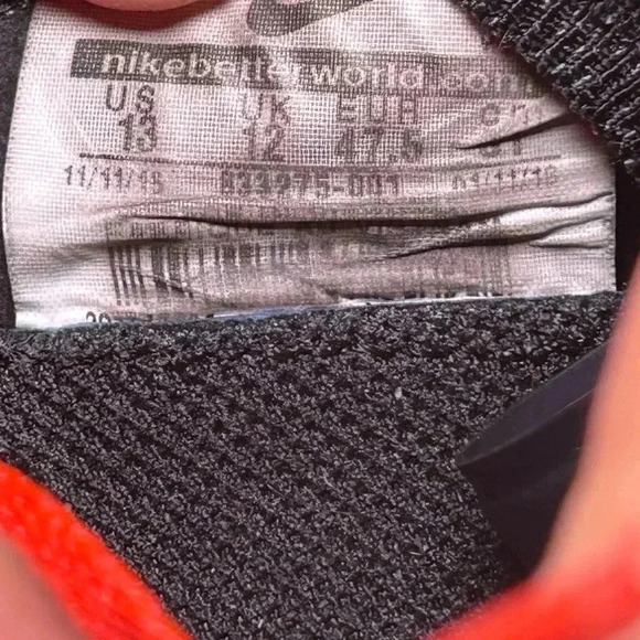 NIKE FREE TR FORCE FLYKNIT Crimson Running Trainers SIZE 13 MENS 833275-001 - Picture 10 of 10